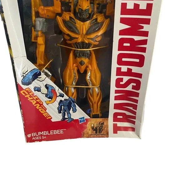 NIB New Transformers Flip Change Bumblebee The Last Knight Autobots Unite *READ* - Picture 2 of 12